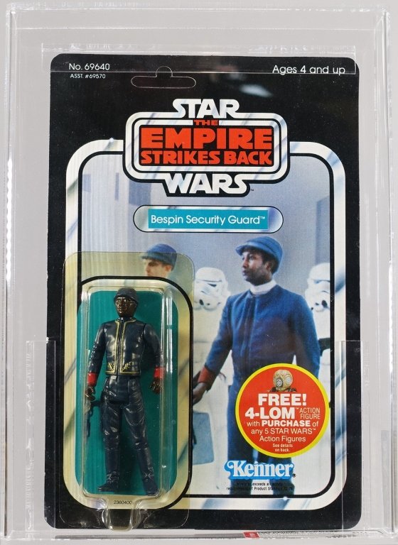 1982 Star Wars ESB 47 Back Bespin Guard AFA 90 (1 of 4)