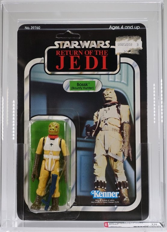 1983 Star Wars ROTJ 65 Back A Bossk AFA 70 (1 of 4)
