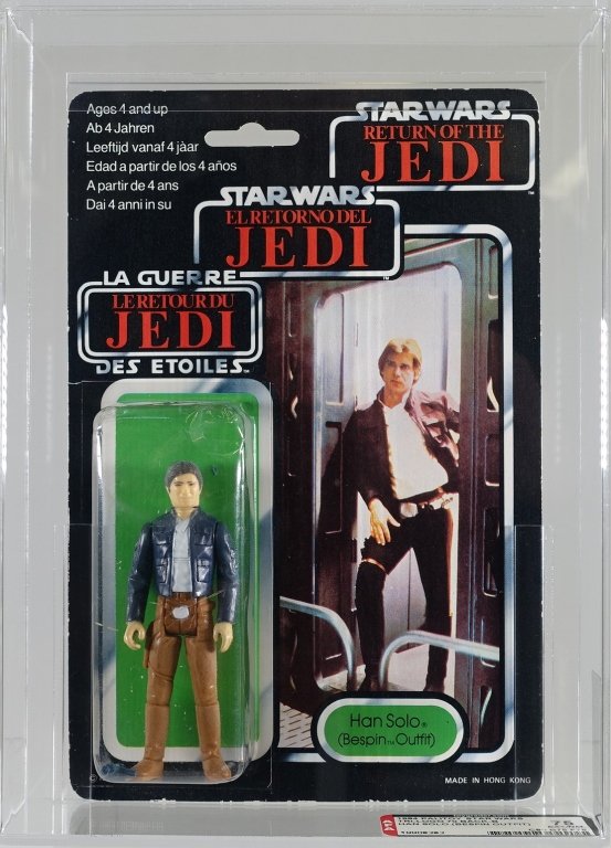 1984 Palitoy Star Wars 70 Back B Han Solo AFA 75 (1 of 4)