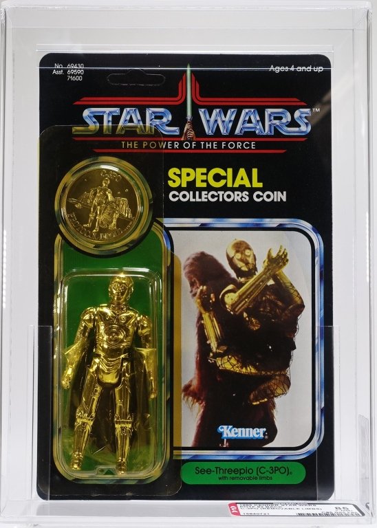 1985 Star Wars POTF 92 Back C-3PO AFA 85 (1 of 4)