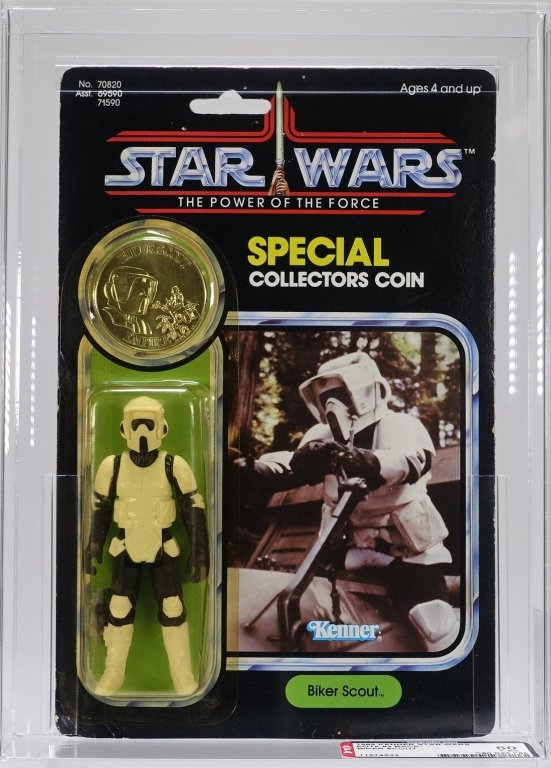 1985 Star Wars POTF 92 Back Biker Scout AFA 60 (1 of 4)