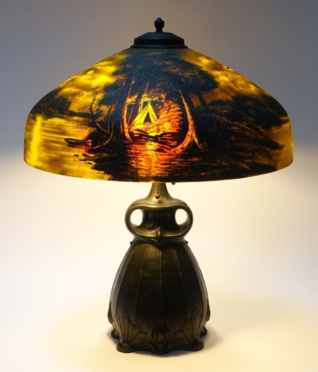 Pittsburgh Call of the Wild Owl Base Lamp (1 of 10)