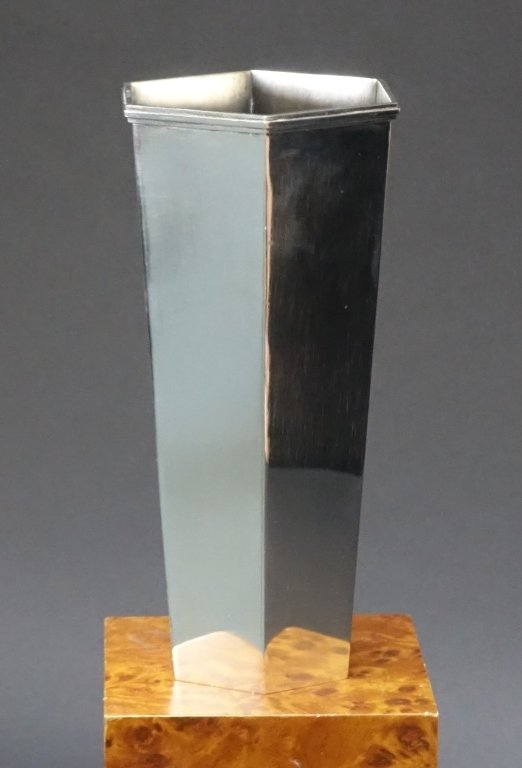 Wiwen Nilsson Swedish Sterling Silver Vase (1 of 3)