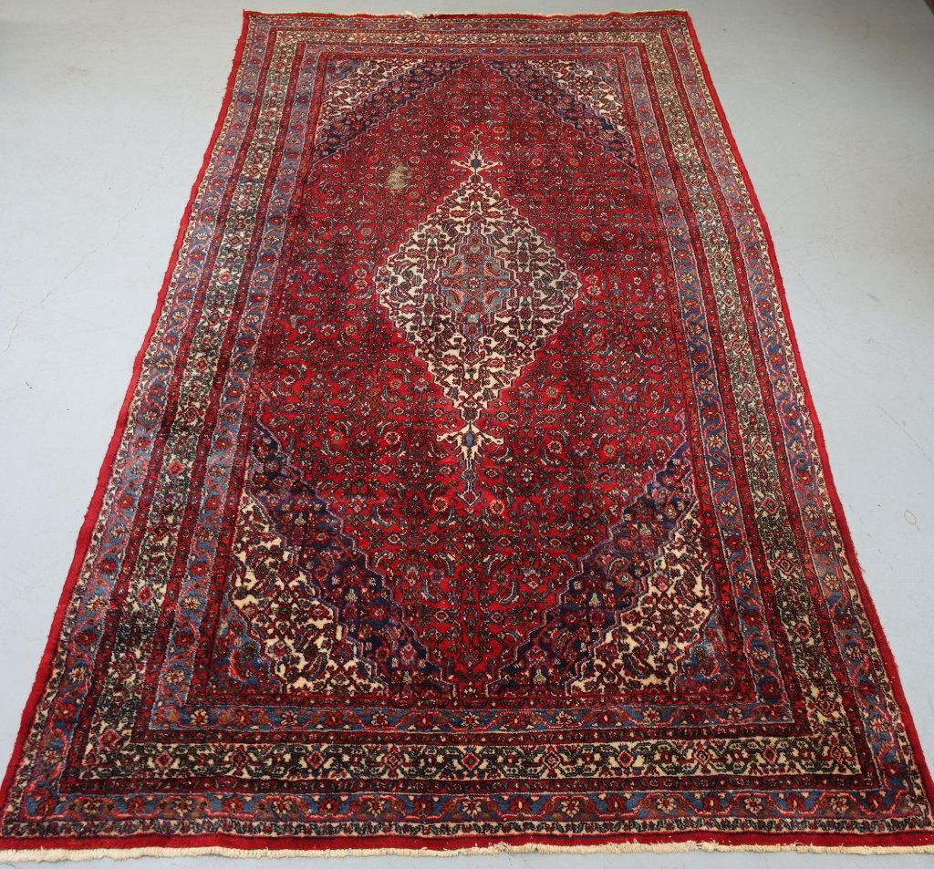 Semi Antique Bibi Kebab Persian Carpet Room Rug (1 of 9)