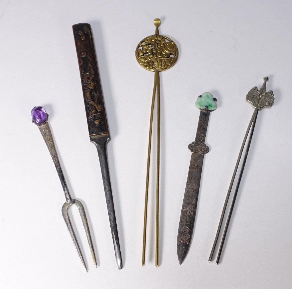 Chinese & Japanese Hair Pin Grouping (1 of 7)