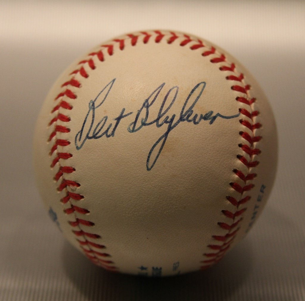 Bert Blyleun Signed Baseball (1 of 2)