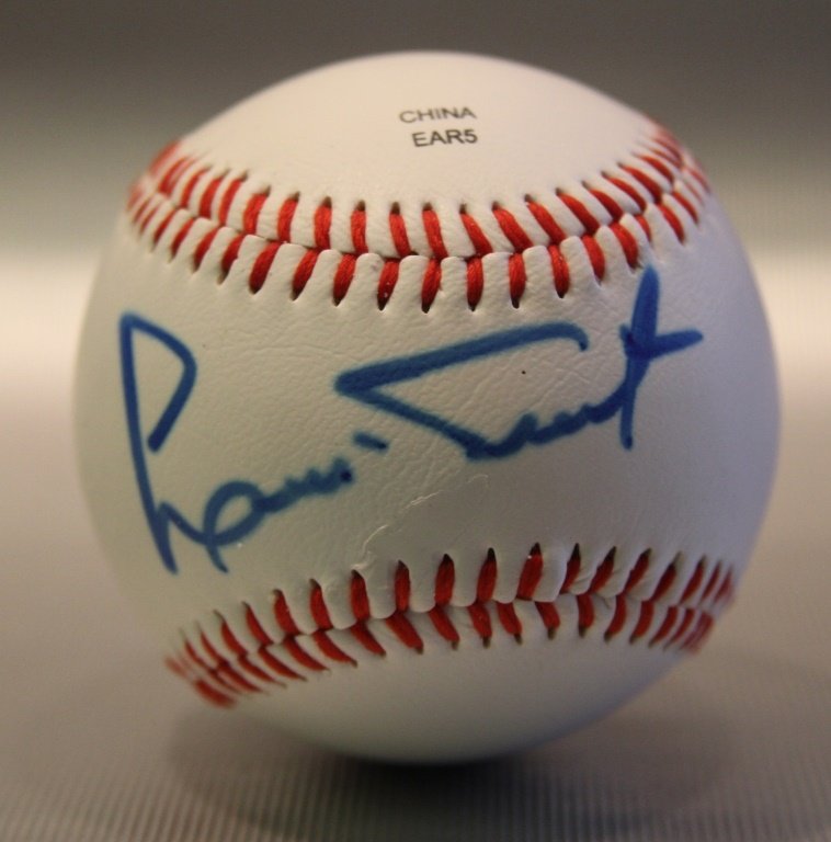Louis Tiant Signed Baseball (1 of 2)