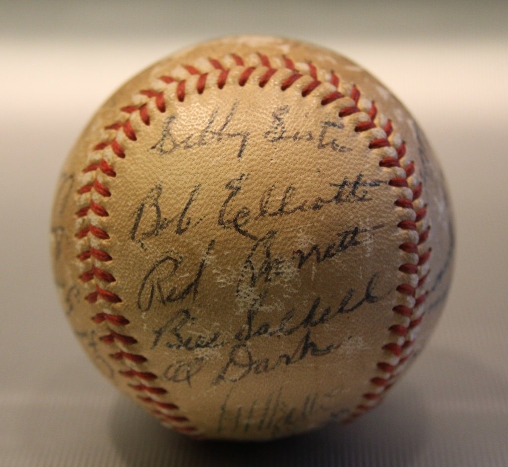 1948 Red Sox Signed Baseball (1 of 7)