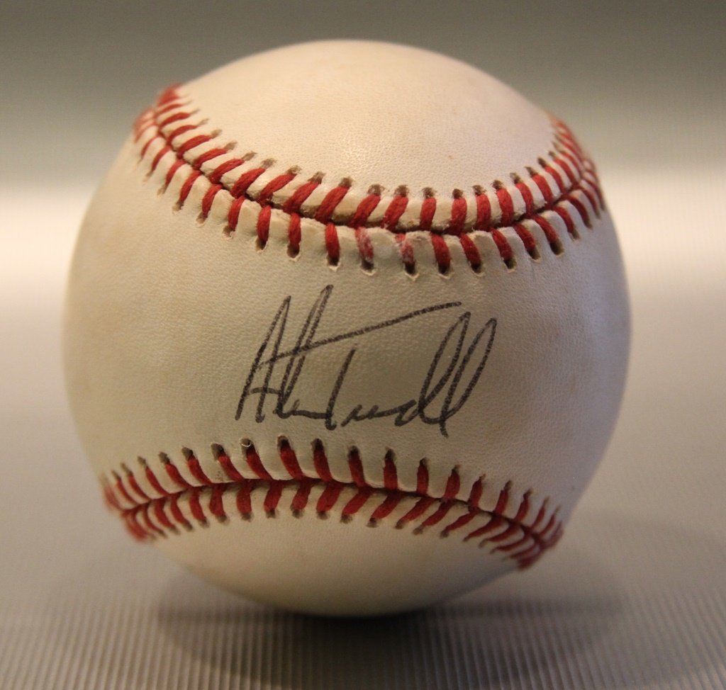 Alan Tramell Signed Baseball (1 of 2)