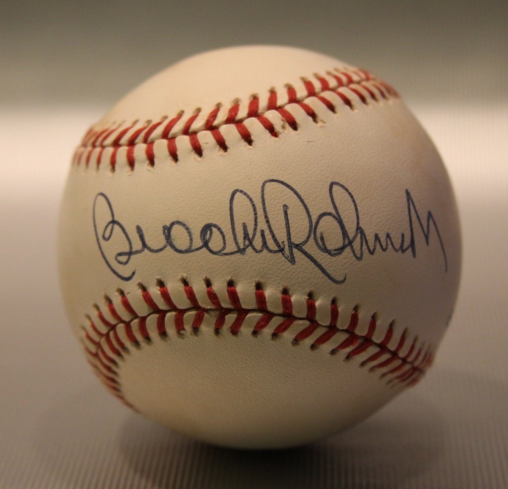Brooks Robinson Signed Baseball (1 of 2)