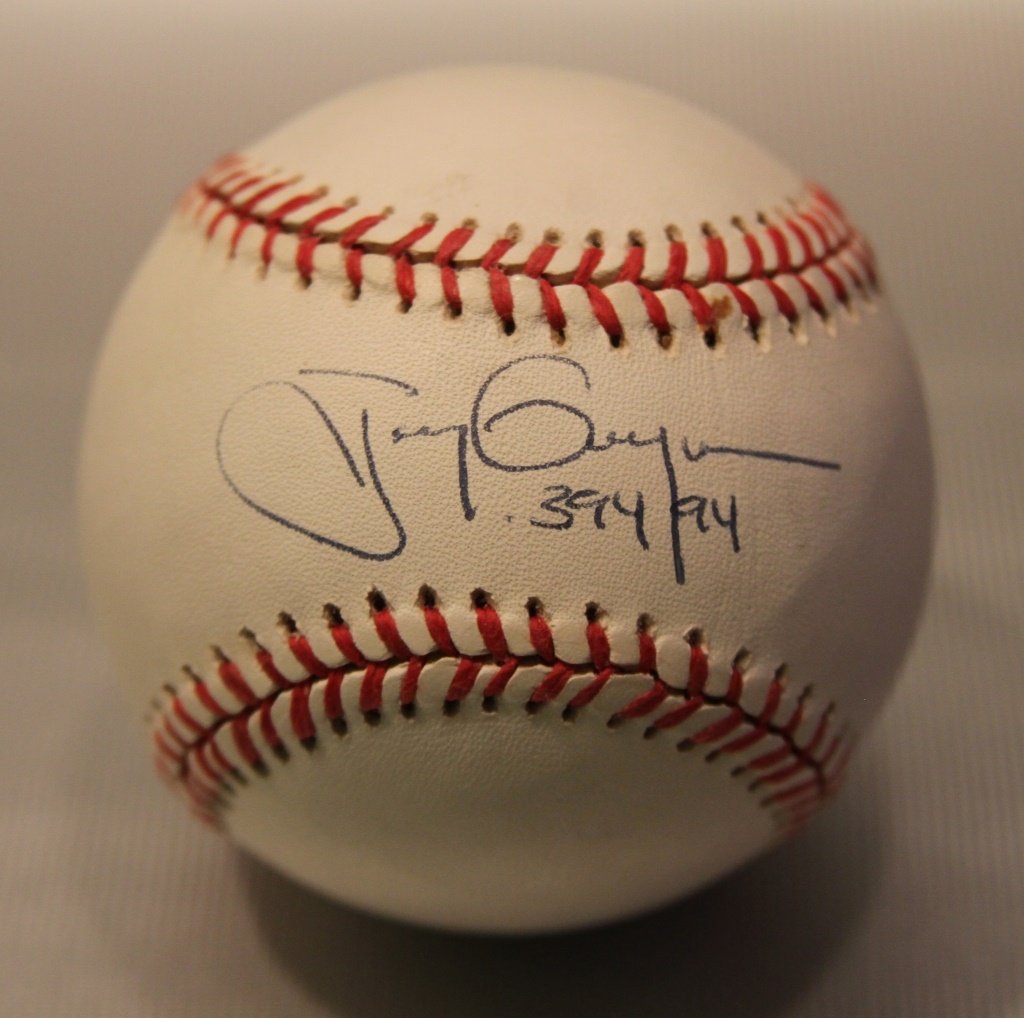Tony Gwynn Signed Baseball (1 of 2)