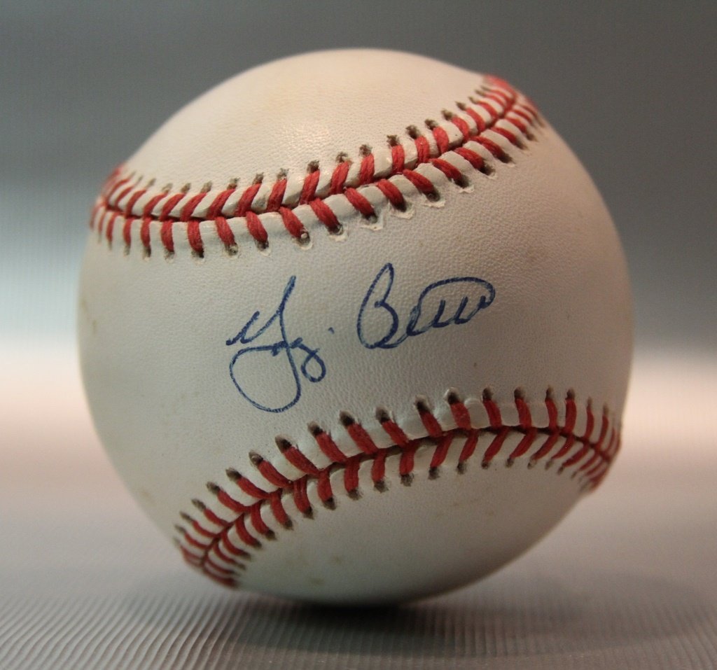 Yogi Berra Signed Baseball (1 of 2)