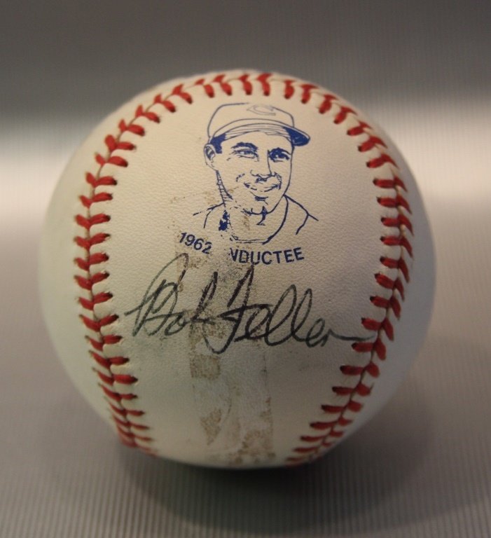 Robert Feller Signed Baseball (1 of 2)