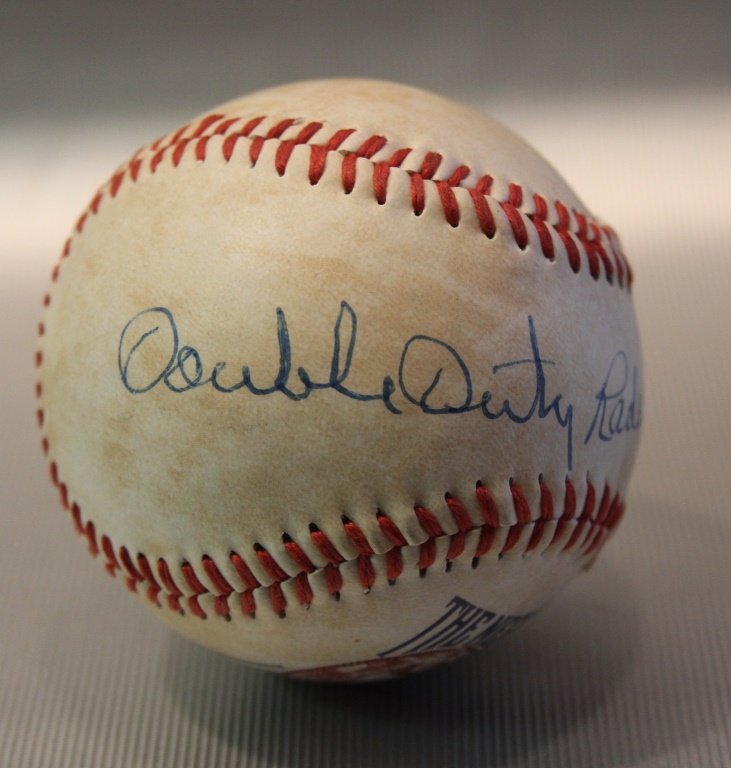 Double Duty Radcliffe Negro League Signed Baseball (1 of 4)