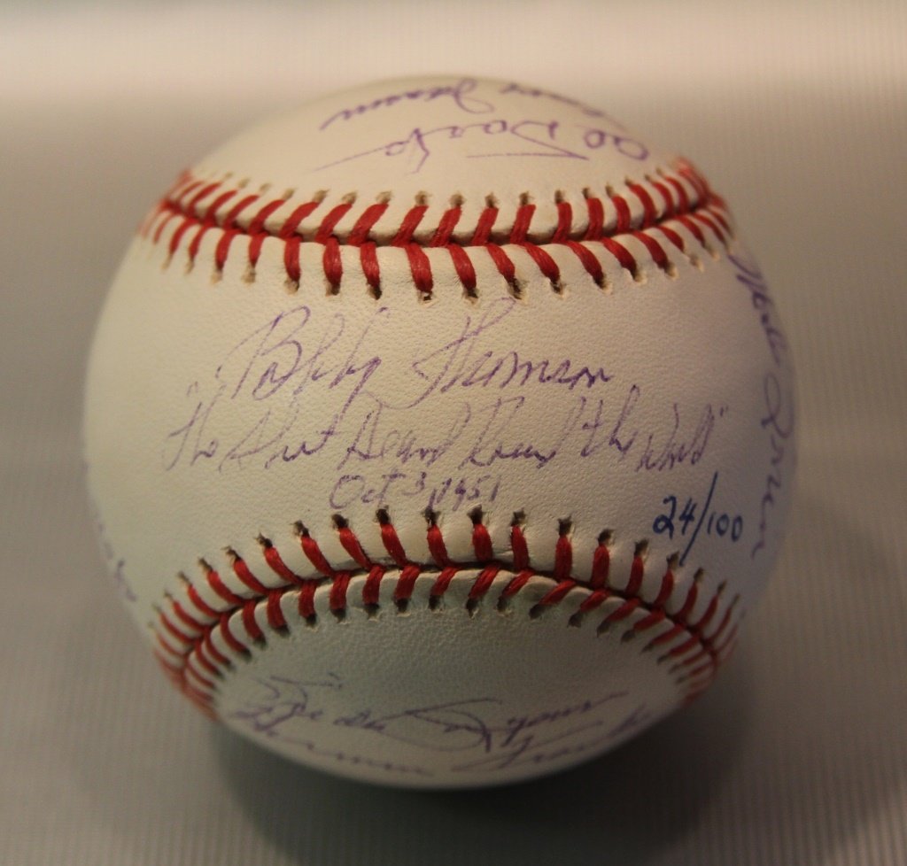 1951 NY Giants Team Signed Baseball (1 of 6)