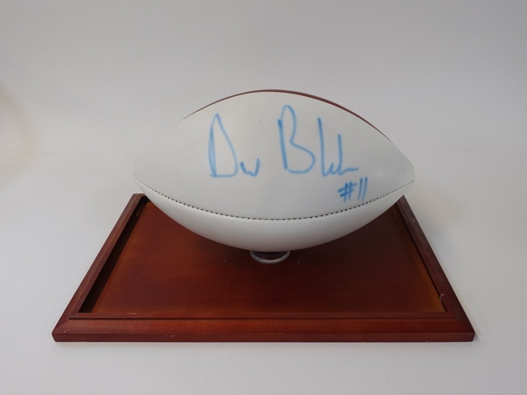 Drew Bledsoe Signed Football (1 of 4)