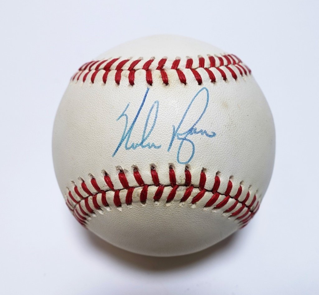 Nolan Ryan Signed Baseball (1 of 2)