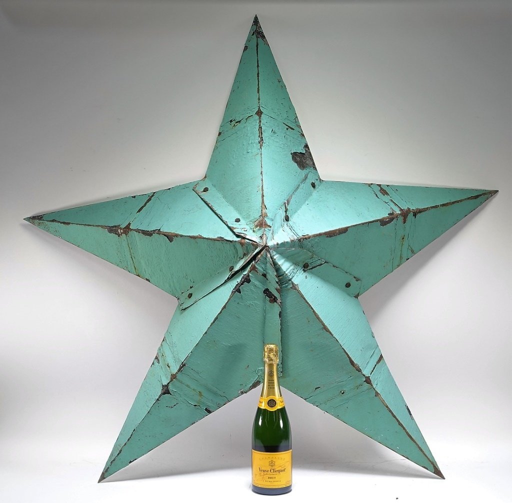 Vintage Sheet Steel Americana Star Sculpture (1 of 7)