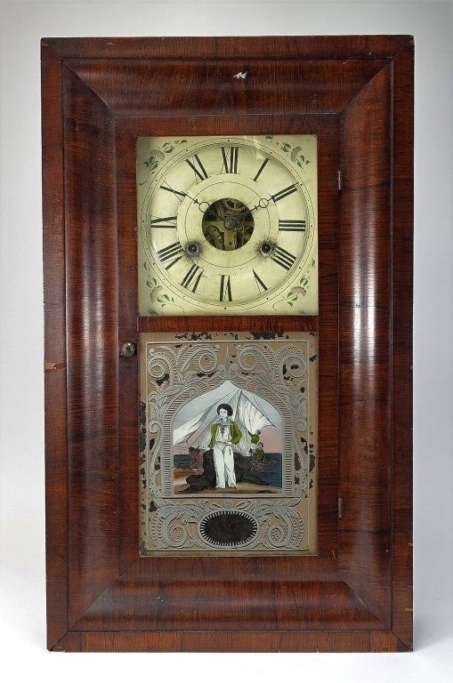 1872 Seth Thomas Painted Nautical Ogee Clock (1 of 8)