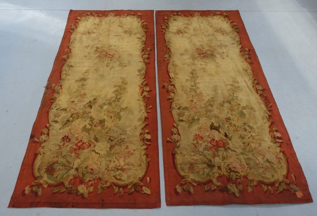PR Large French Aubusson Textile Tapestries (1 of 10)