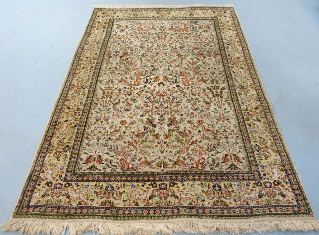 Persian Tabriz Carpet Rug (1 of 7)