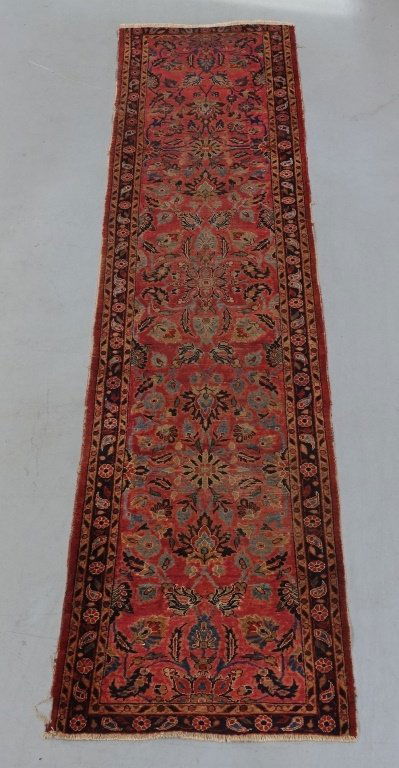 Antique Persian Sarouk Runner Carpet (1 of 10)