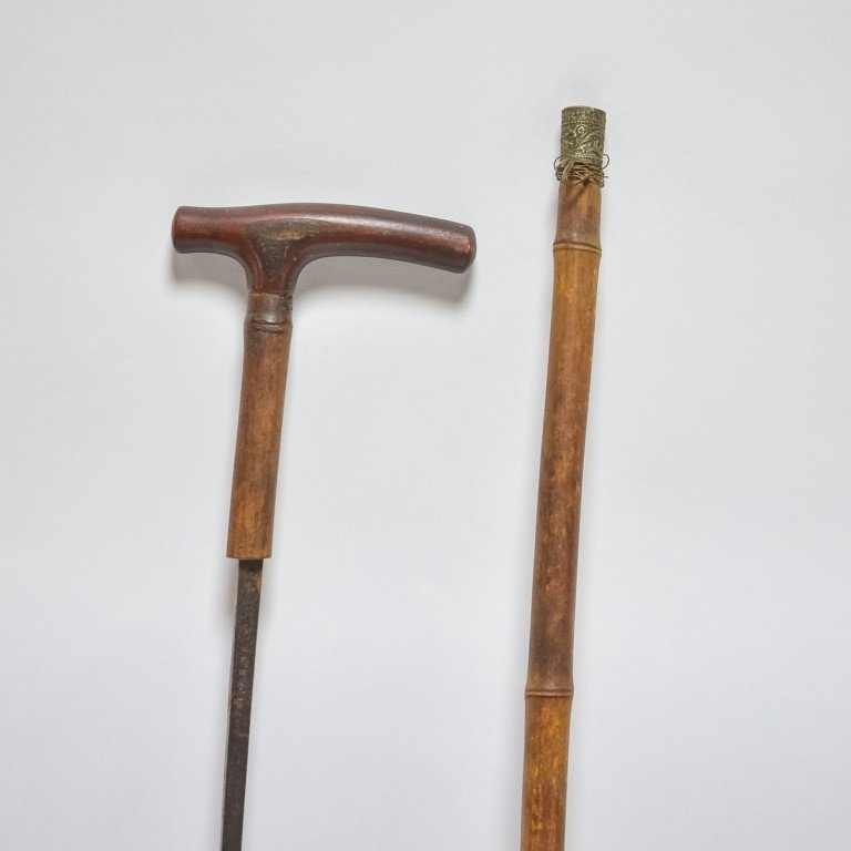 German Solingen Bamboo Silver Collar Sword Cane (1 of 7)