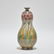 German Royal Bonn Art Nouveau Silver Overlay Vase