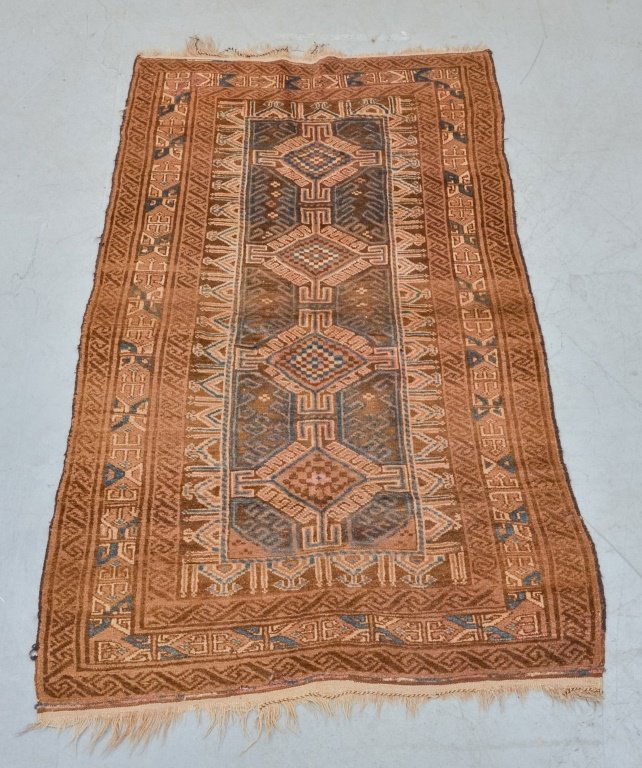 Geometric Afghanistan Afghan Tribal Carpet Rug (1 of 4)