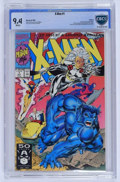 Marvel X-Men No. 1 A-E Complete Cover Set CBCS (1 of 6)
