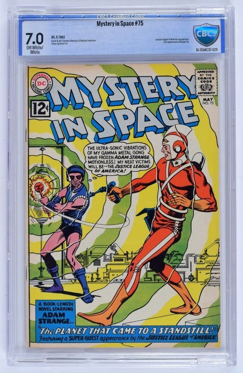 D.C Comics Mystery in Space No. 75 CBCS 7.0 (1 of 1)