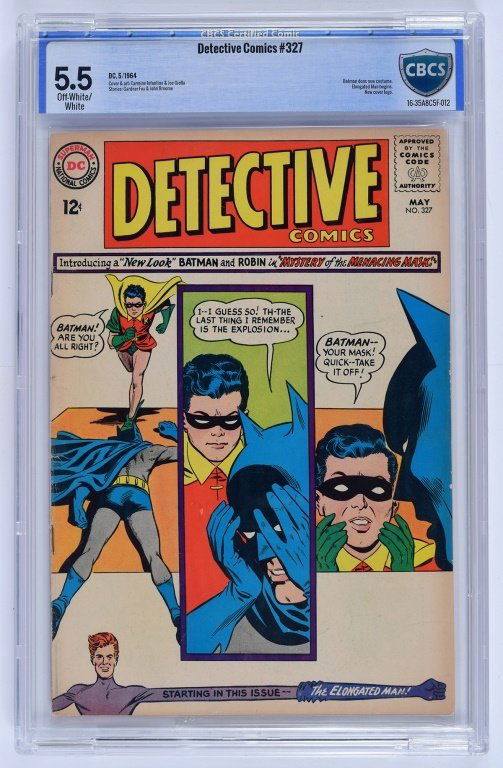 D.C Comics Detective Comics No. 327 CBCS 5.5 (1 of 1)
