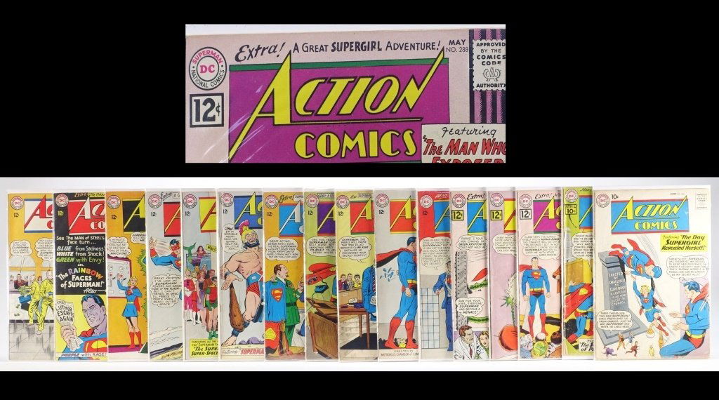 16 Silver Age D.C Action Comics No. 265-322 (1 of 10)