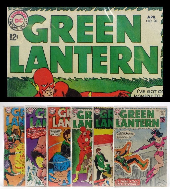 5 Silver Age D.C Comics Green Lantern No. 16-55 (1 of 4)