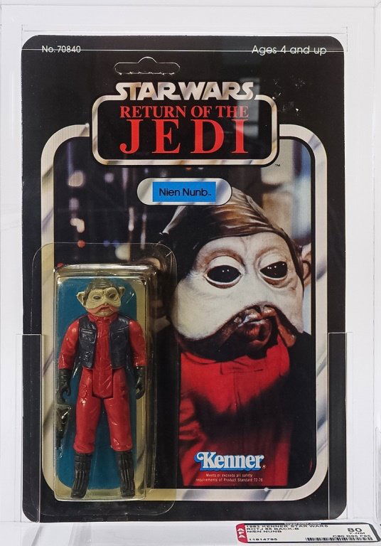 1983 Star Wars ROTJ 65 Back B Nien Numb AFA 80 (1 of 3)