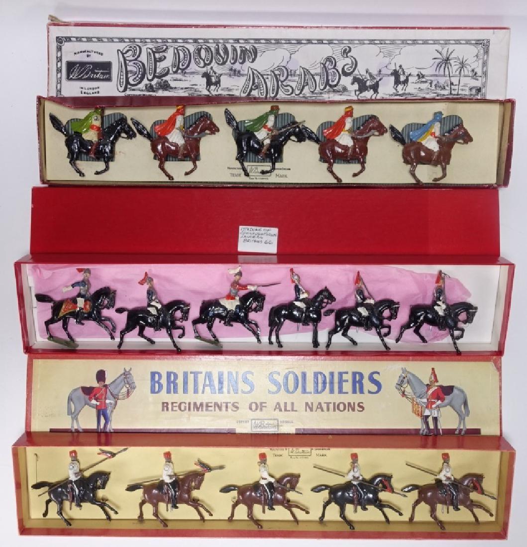 3 Britains Bedouin Arabs & Medieval Knight  Set (1 of 7)