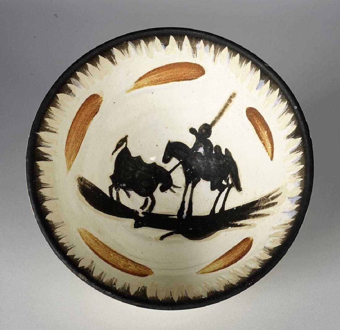 Pablo Picasso Madoura Picador Ceramic Bowl (1 of 5)