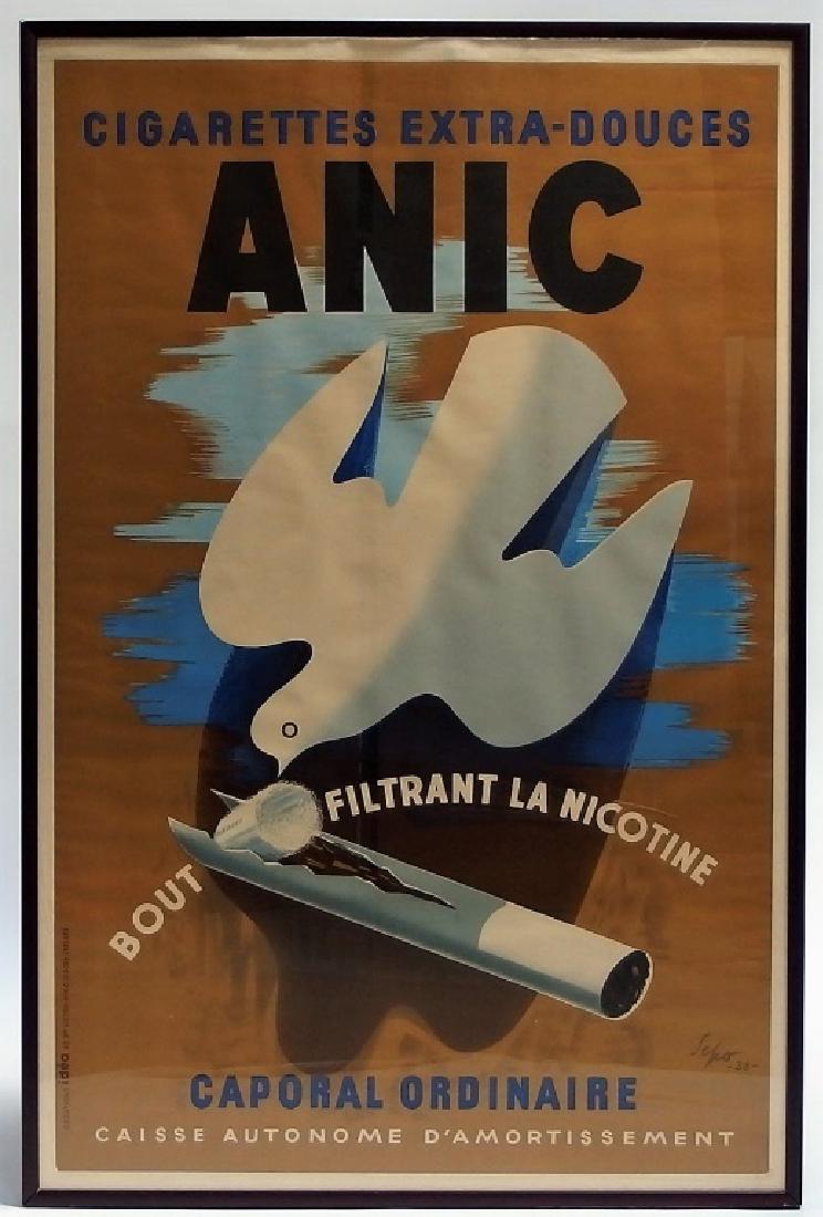 Severo Pozzati French Anic Brand Cigarette Poster (1 of 9)