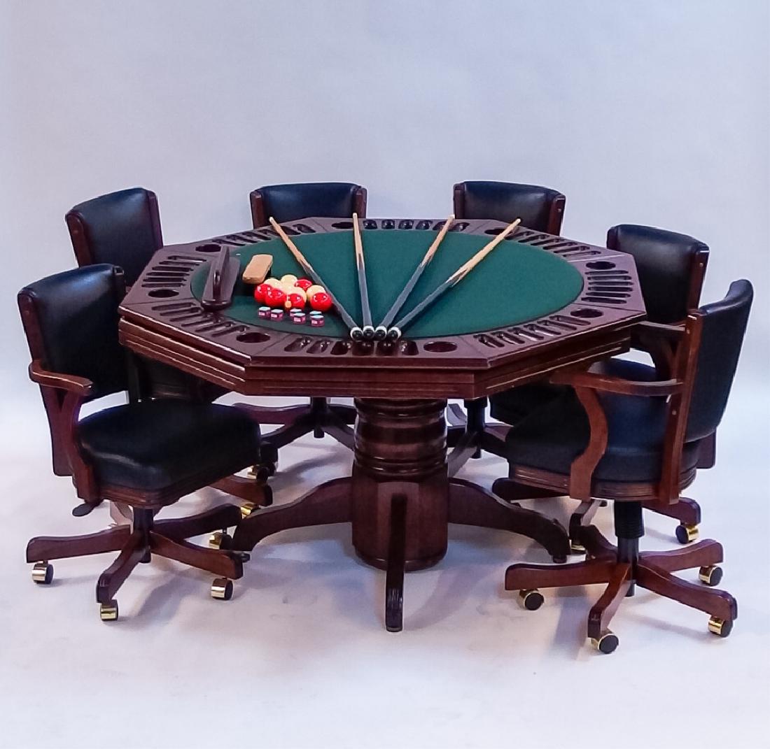 Attrib Darafeev Poker Pool Chess Checker Table (1 of 4)