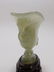 Chinese Carved Hardstone Jade Libation Cup w Stand - 4