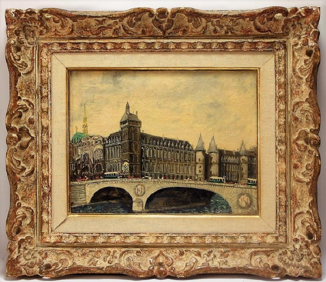 Colette Dessau O/C Painting of Conciergerie Paris (1 of 9)