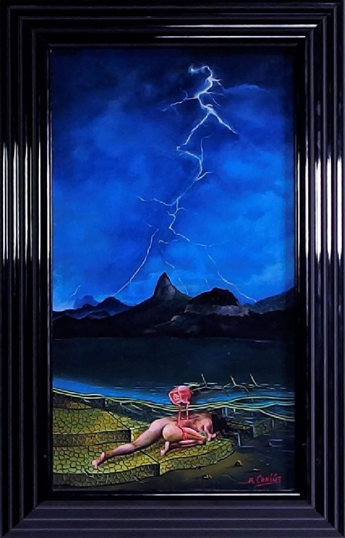 Renato Carius Machado Surrealist Oil Painting (1 of 6)