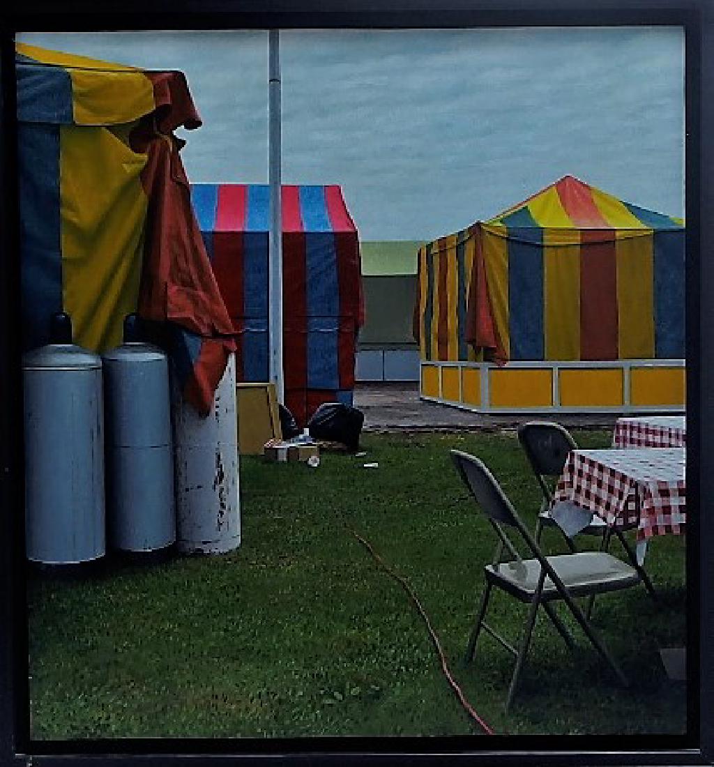Scott Prior Photorealist Fairgrounds Oil Painting (1 of 7)