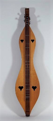 2000s Rugg & Jackel D550s Heart Decorated Dulcimer