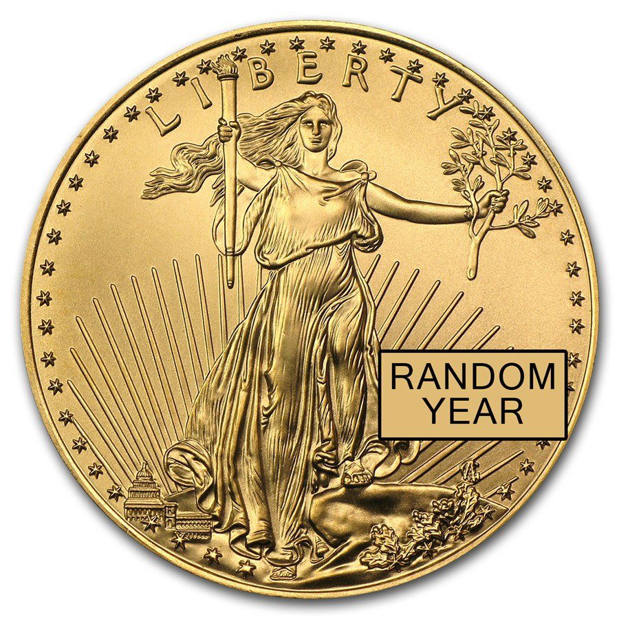 Brilliant Uncirculated American Eagle 1/2 oz Gold (1 of 2)