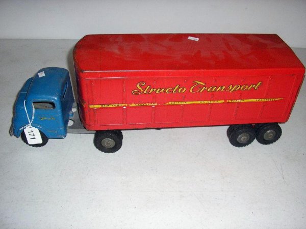 structo transport toy truck
