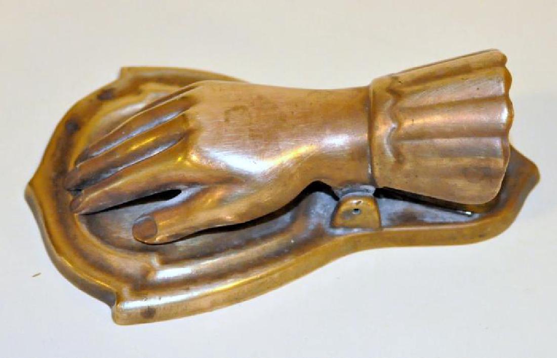 Brass vintage hand clip (1 of 3)