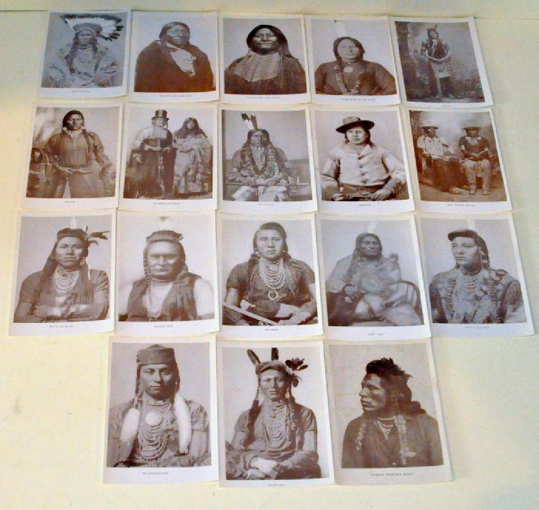 American Indian postcard chiefs (1 of 8)