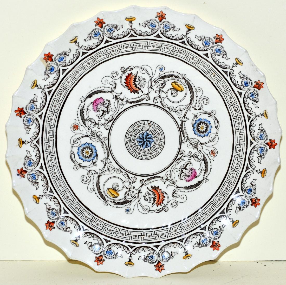 Copeland Spode plate Florence: Plate marked Copeland Spode - made in England - 10 inch diameter excellent condition - Florence pattern