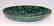 Malachite oval gold bowl - 2